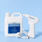 2L bottle with battery sprayer protectME premium fabric protector bottles on blue background