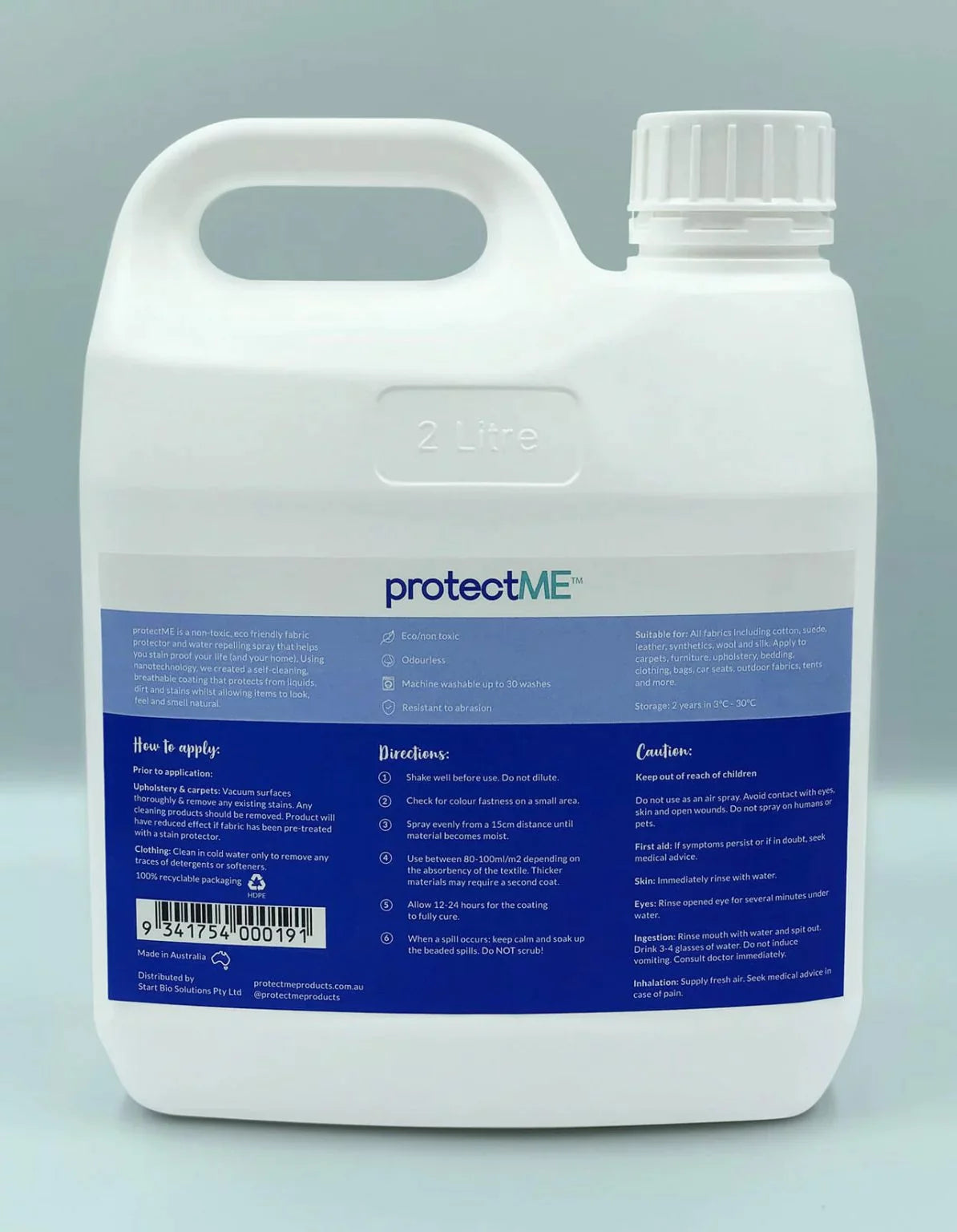 Fabric Protector 2L with Sprayer - Multi Jobs - protectME – protectME AU